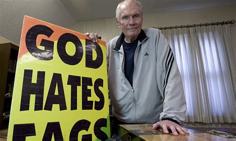 Pastor Fred Phelps An Angry Bigoted Man Who Thrived On Conflict Louis Theroux Comment Is