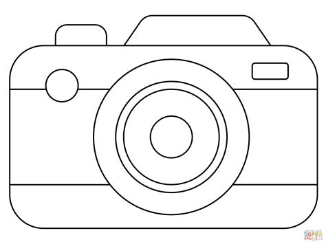 Film Camera Coloring Page Free Printable Coloring Pages