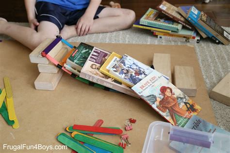 Five Engineering Challenges With Clothespins Binder Clips And Craft