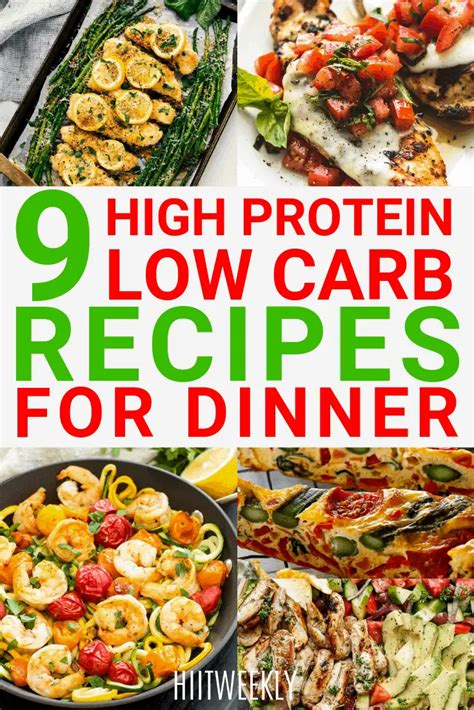 High Protein Low Carb Recipes For Faster Fat Loss Hiit Weekly