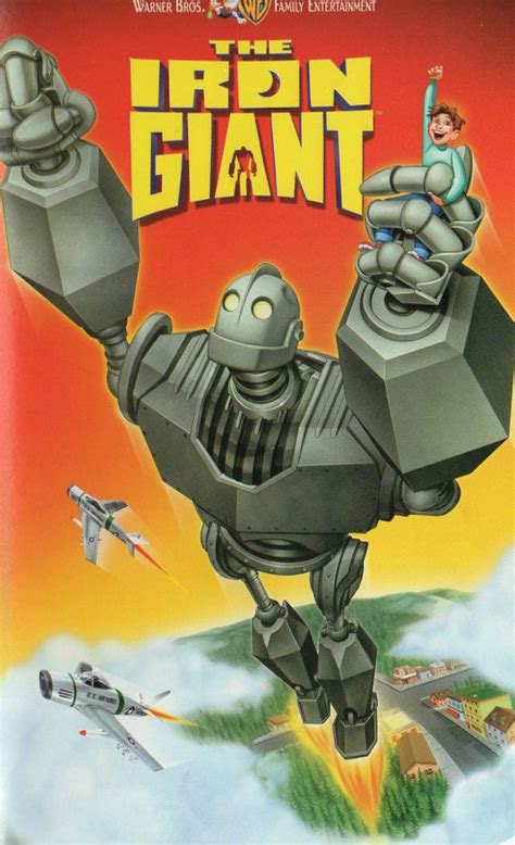 Same size that you see in the theater. The Iron Giant VHS Tape Warner Bros Home Video by ...