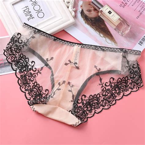 Buy Sexy Lace Panties Women Fashion Cozy Briefs High Quality Womens Underpant Low Waist