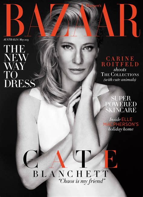Harpers Bazaar Australia May 2013 Cate Blanchett By Steven Chee