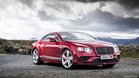 2016 Bentley Continental Gt Speed Coupe Candy Red Front Caricos