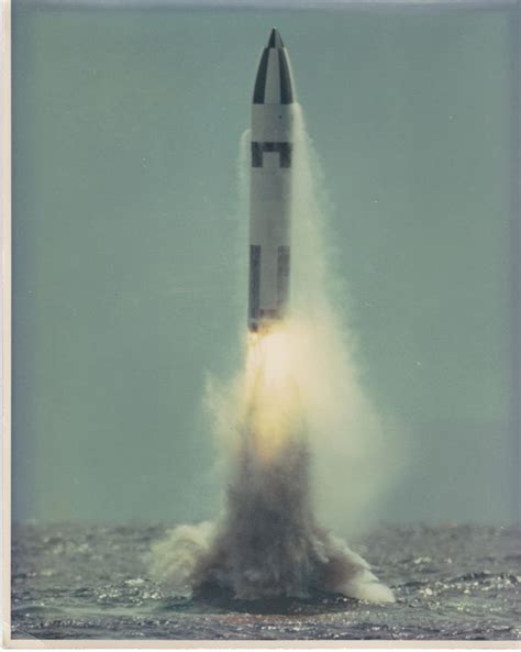 Launch Of A3 Polaris Missile From Uss George Washington At South