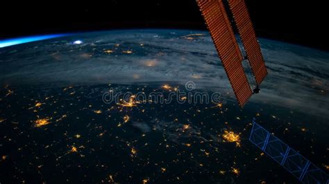 Planet Earth Seen From The Iss Elements Of This Video Furnished By