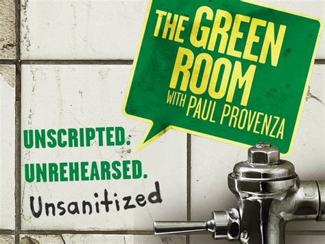 The Green Room With Paul Provenza Tv Series Radio Times