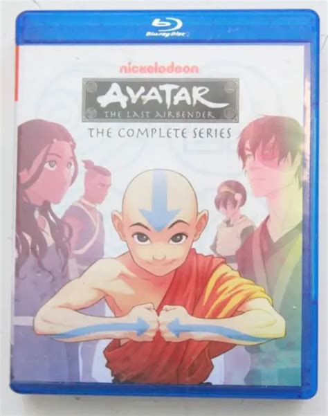 Nickelodeon Avatar The Last Airbender Dvds Complete Series Blu Ray