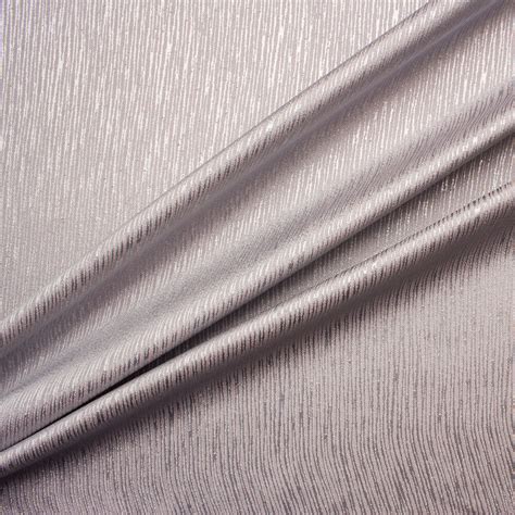 Lavendersilver Metallic Lamé Weave Fabric
