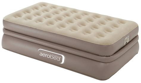 Aerobed Airbed Luxury Collection Raised Indoor Air Bed Built In