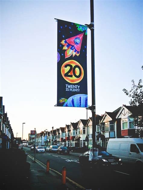 Banners On Melfort Road Cr7 Free Art