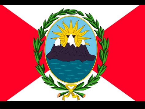 Primera Bandera Del Peru Linea Del Tiempo De La Bandera Del Peru