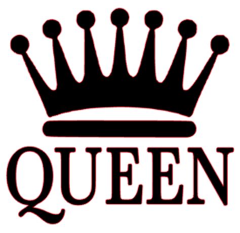 Queen Crown Vinyl Transfer Black Texas Rhinestone