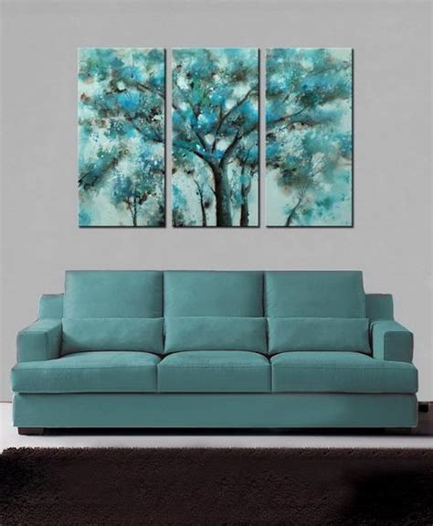 Teal Tree Buy High Quality Abstract Oil Paintings