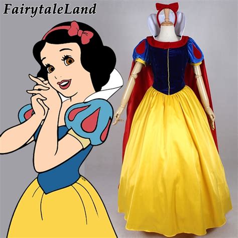 Halloween Sexy Costumes For Women Custom Made Adult Snow White Dress