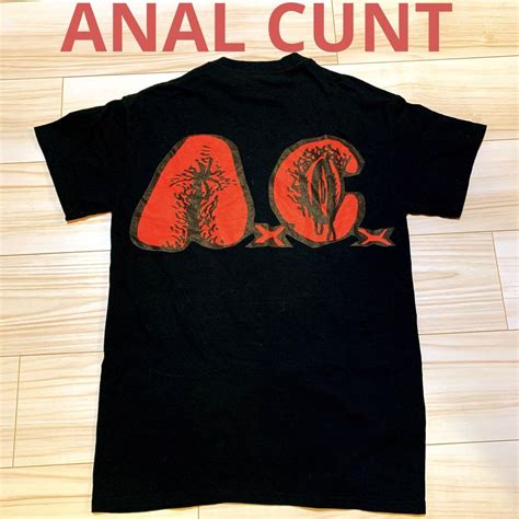 【anal Cunt】axcx バンドtシャツ メルカリ