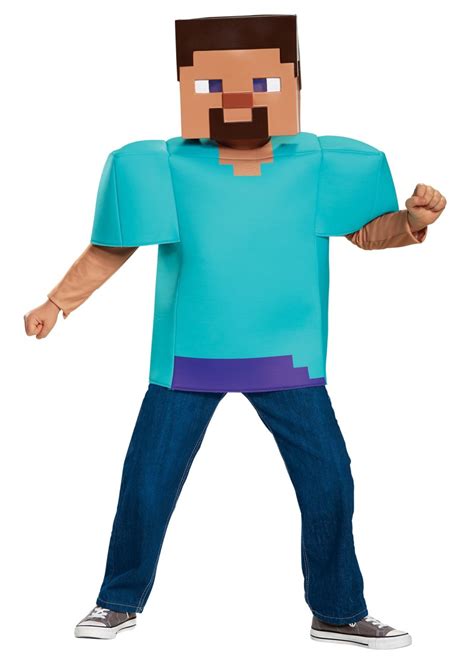 14 Minecraft Steve Costume For Adults Pictures