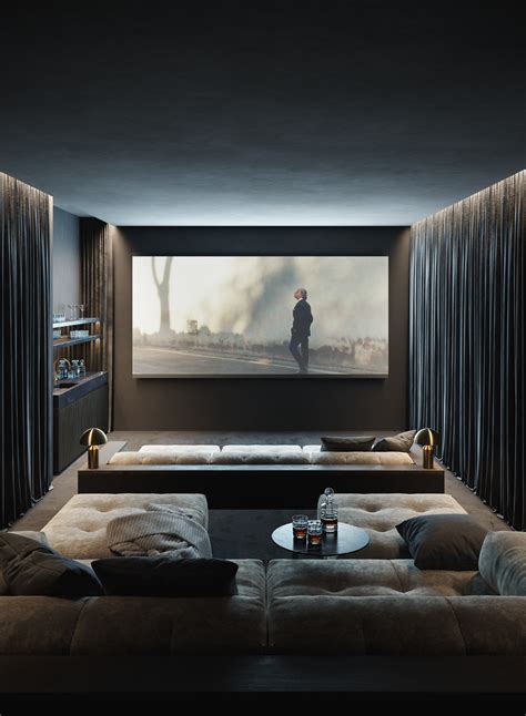 Behance Behance 作品精选 Home Theater Room Design Home