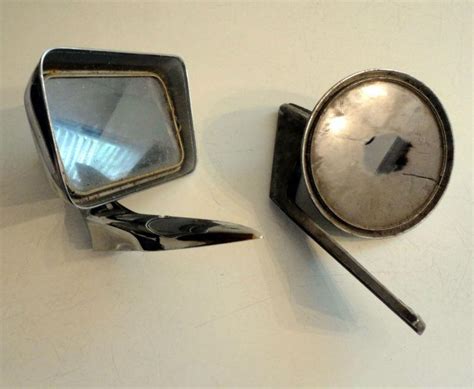 Purchase Antique Car Truck Side Mirrors Rat Rod Chrome Project in