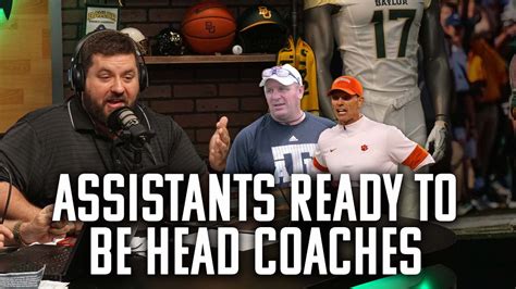 Assistant College Football Coaches Ready To Be Head Coaches Top 5