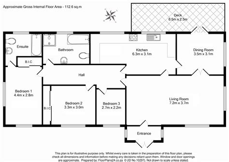 Classic Layout 3 Bedroom Retirement Home 112 Sqm Floorplans24