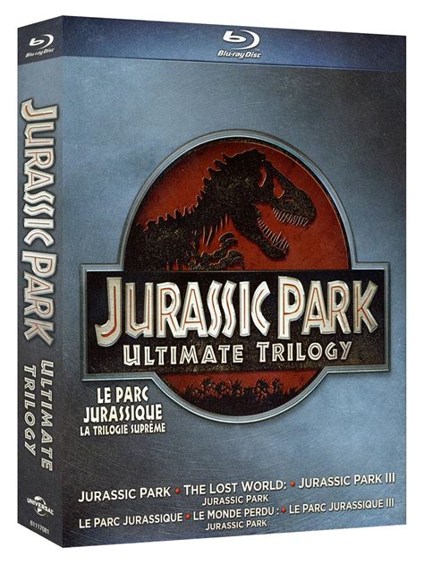Jurassic Park Ultimate Trilogy Blu Ray Us Import Uk Dvd
