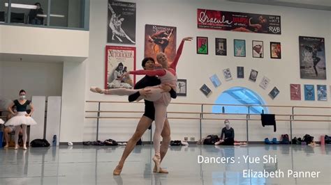 Snow Pas De Deux Of The Nutcracker YouTube