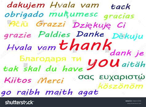 Ways Say Thank You All 24 스톡 일러스트 1584410749 Shutterstock