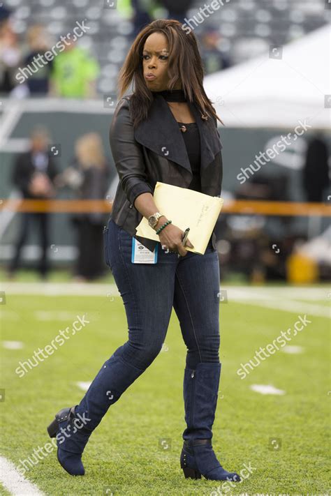 Fox Sports Sideline Reporter Pam Oliver Editorial Stock Photo Stock