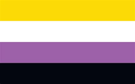 premium vector nonbinary pride flag sexual identity pride flag