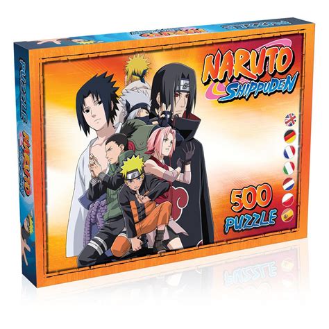 Winning Moves Naruto Shippuden Puzzle Characters 4geeks