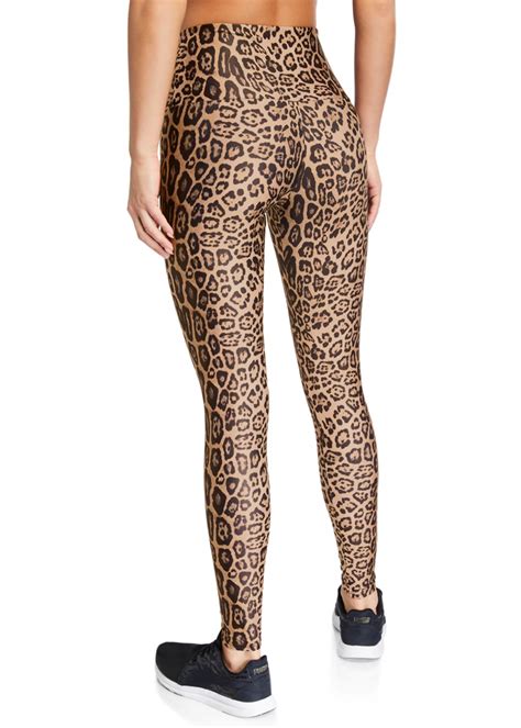 Onzie High Rise Leggings Leopard Bergdorf Goodman