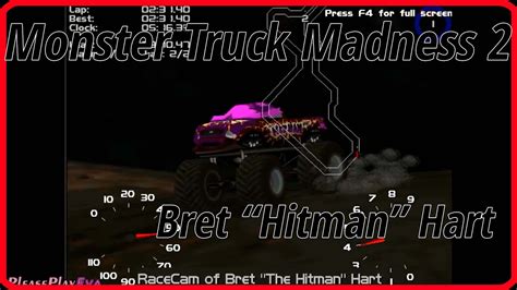 Monster Truck Madness 2 1998 Gameplay 5 Bret The Hitman Hart Youtube