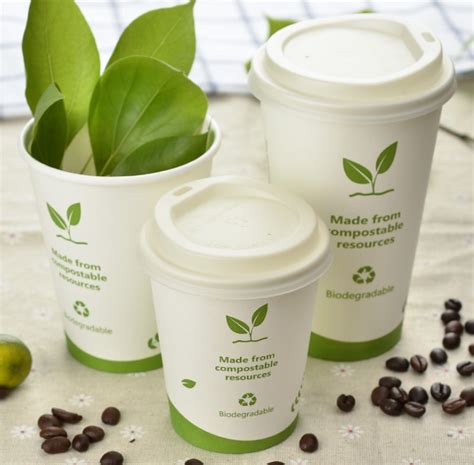 Biodegradable Pla Coffee Disposable Paper Cups