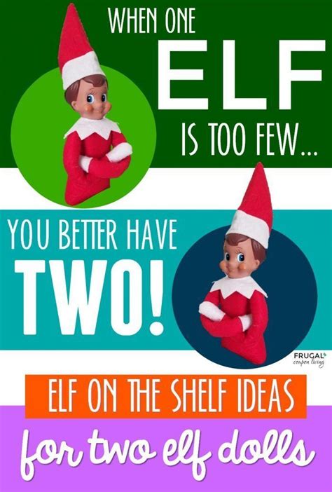 Double Trouble Elf On The Shelf Ideas For Two Elves Elf On The Shelf Elf Elf Fun