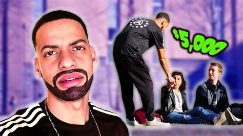 Donating Money To Random People Dressed As Drake Youtube
