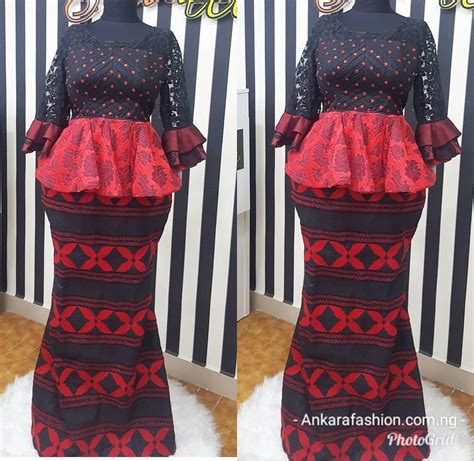 New Lace Skirt And Blouse Style For Nigerianafrican Women 80 Styles