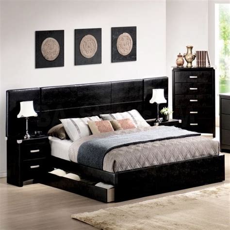 Black Lacquer Bedroom Set