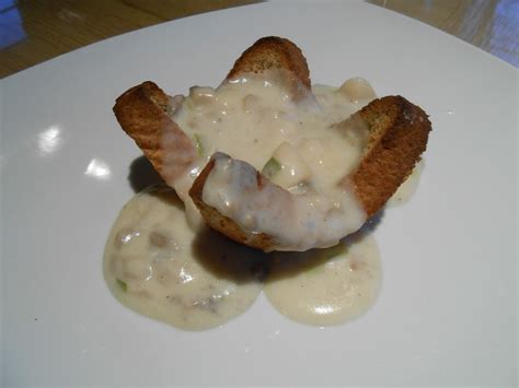 Eat cook and love Vols - au - vent aux pétoncles champignons et vin blanc