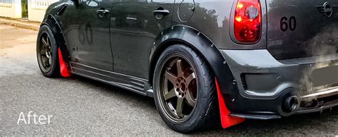Fender Flares For Mini Countryman Concave Wide Wheel Arches Cooper Jcw