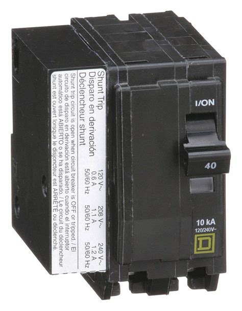 Square D Plug In Circuit Breaker Qo Number Of Poles 2 40 Amps 120