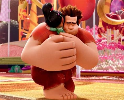 A Touching Moment In Wreck It Ralph Wreck It Ralph Funny Pictures