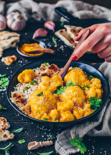 Butter chicken is a popular indian dish. This easy Indian cauliflower coconut butter korma is a ...