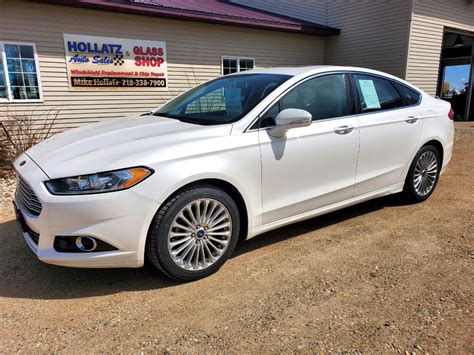 Used 2016 Ford Fusion 4dr Sdn Titanium Fwd For Sale In Parkers Prairie