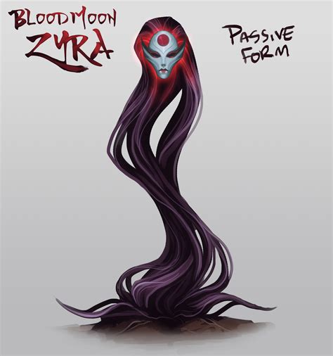 Artstation Bloodmoon Zyra Passive Form