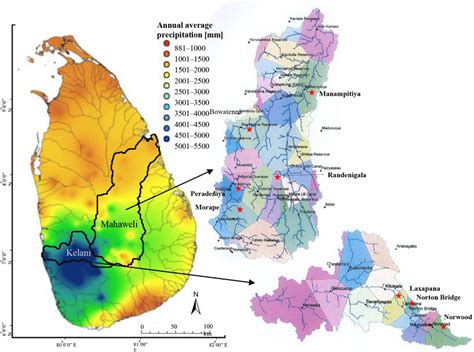Mahaweli And Kelani River Basins Of Sri Lanka Download Scientific