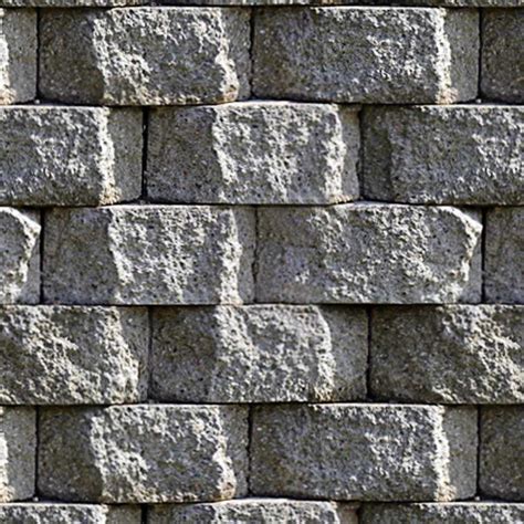 High resolution textures and reference photographs. Concrete retaining wall blocks texture seamless 20491