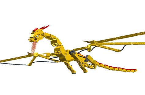 Lego Ideas The Yellow Dragon