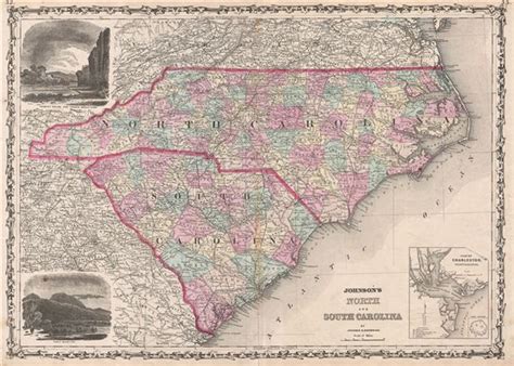We did not find results for: Johnson's North and South Carolina.: Geographicus Rare ...
