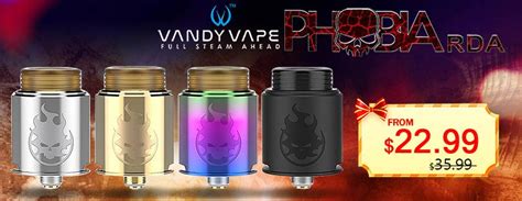 Vandy Vape Phobia Rda For Deep Juice Hold System 2499free Shipping